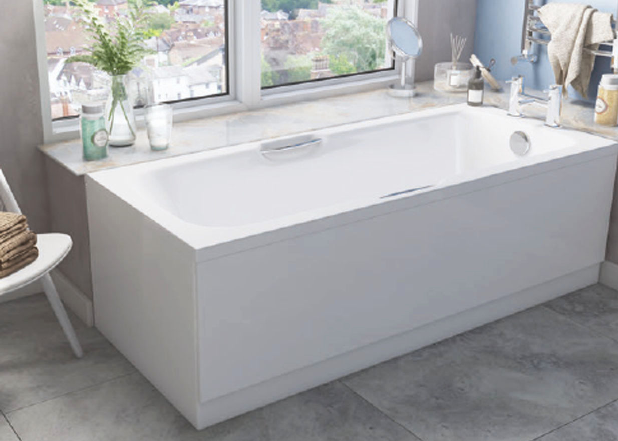 Click here to view / buy the Arley Eco Twin Grip Single Ended Bath